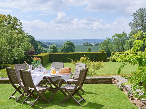 Country house estate with impressive views