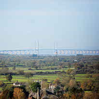 PMHouse040 View to the Severn Bridge